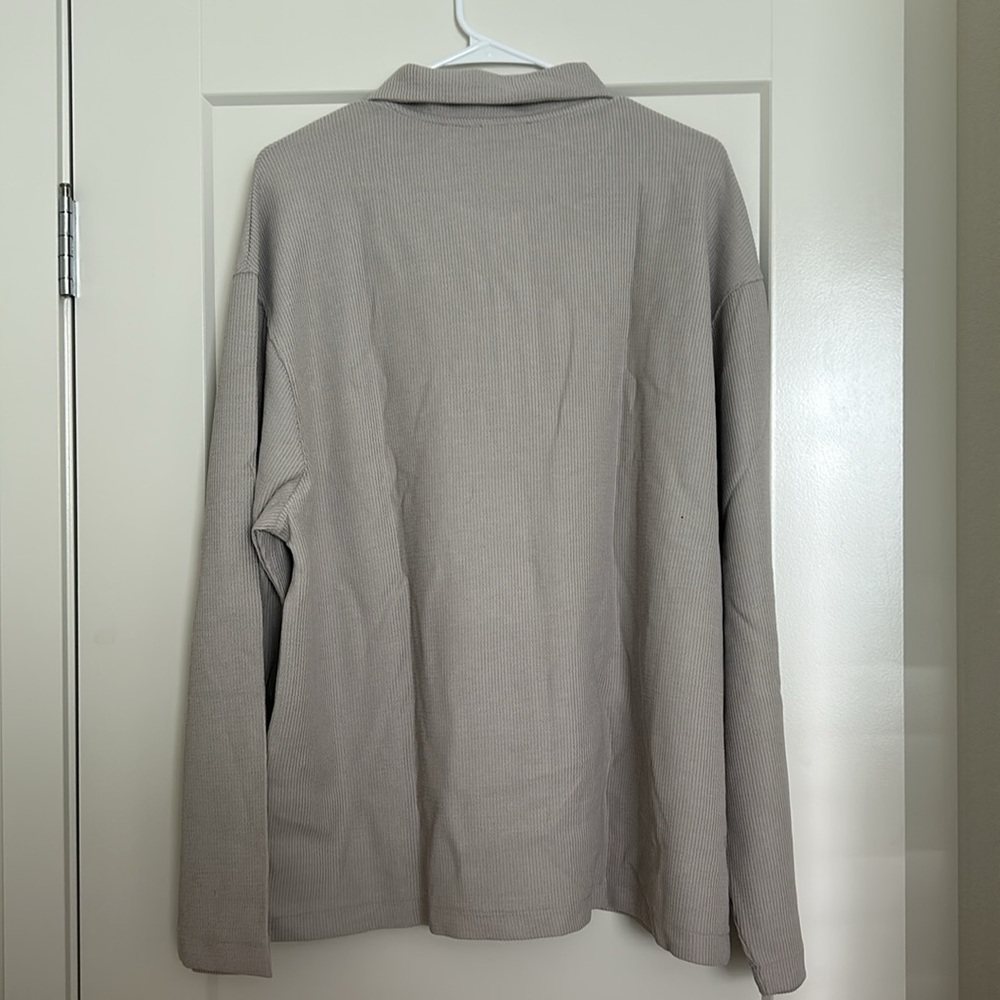 Zara Men's Beige Polo Shirt - Picture 3 of 3